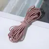 Corda Elástica de Nylon 5m para Montagem de Contas, Laços de Cabelo Artesanais DIY, Materiais de Corda Elástica Ondulada