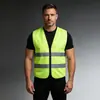 Coletes refletivos para canteiros de obras, projetos de construção chineses, roupas refletivas de segurança, impressão de logotipo personalizado, uniformes de trabalho