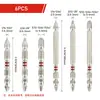 Juego de Brocas de Torque con Anillo Antideslizante de Doble Punta para Destornilladores Eléctricos, Accesorios de Herramientas Manuales para Ferretería Combinación PH2