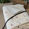 Funda de Cama de Algodón de Doble Cara Lavada con Arena a Alta Temperatura, Juego de Tres Piezas de Algodón Universal para Cuatro Estaciones, Ropa de Cama para Dormitorio