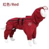 Impermeable para Perros Transfronterizo Poncho para Perros Medianos y Grandes Ganadería Animal Fronterizo Golden Retriever Perro Grande Impermeable de Cuatro Patas Transpirable para Exteriores Ropa de Carga
