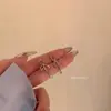 Aretes de Perlas de Plata S925 Lujo Ligero Alta Gama Moda Aretes Versátiles Diseño Nicho Simple Elegante Joyería para las Orejas