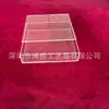 Caja acrílica con tapa, soporte de exhibición de 10 pulgadas, caja de almacenamiento para objetos de valor, caja de almacenamiento sellada, caja a prueba de polvo