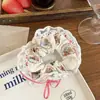 Scrunchie Estilo Coreano Zhao Lusi High-End Estético Ins Estilo Universitário Prendedor de Cabelo Estilo Doce Faixa de Cabelo Feminina