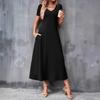 Comercio Exterior Transfronterizo Europeo y Americano Amazon Walmart Verano Nuevo Sexy Chica Caliente Estilo Europeo y Americano Vestido de Gama Alta