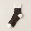 Calcetines Zhuji para Hombre Otoño e Invierno Nuevos Calcetines Deportivos Desodorantes Calcetines de Invierno Gruesos y Cálidos de Caña Media para Adolescentes y Hombres
