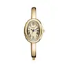 Relógio Decorativo Atacado Feminino de Luxo Leve Oval Retrô Medieval Liga de Metal Cinto Exquisito Novo Relógio Feminino de Nicho