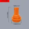 Junta de pagoda junta de torre de agua accesorios de cubo accesorios de válvula de bola cabeza de pagoda naranja suave