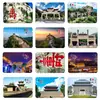 Qingzhou Yunmen Mountain Carvado en Roca del Carácter Shou Imán de Vidrio para Refrigerador Carvado en Acantilado de Montaña Montaña Famosa Souvenir Turístico Artículo Decorativo Magnético