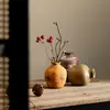 Vaso de cerâmica estilo antigo, perfeito para flores secas, uma peça decorativa para salas de estar e casas, adequado para plantas hidropônicas, um vaso de cerâmica