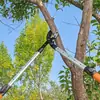 Tijeras de podar de alta resistencia para uso agrícola, diseño original accionado por engranajes, extensión potente, adecuadas para árboles frutales, huertos y ramas altas, con un mango largo