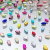 4*8mm Planos de Doble Punta Fondo Plano Broca de Forma Especial Accesorios para Joyería Cristal de Vidrio Broca para Uñas Uña Wear Joyería para Uñas Venta al por Mayor