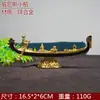 Modelo Autêntico de Barco Veneziano em Liga de Zinco 3D Tridimensional Ornamento de Artesanato Metálico para Casa Decoração Lembrança de Viagem Italiana