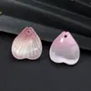 Hoja de Loto de Encaje 22mm Cuentas de Vidrio Gradiente Hecho a Mano Accesorios para Enhebrar Cuentas Sueltas Cuentas para Pulsera Festival del Bote del Dragón Bolsita
