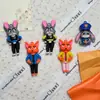 Chaveiro de Boneca Fofa dos Zootopia Judy Nick Casal Pingente para Mochila Escolar Pingente de Celebridade da Internet