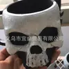 Taza de Agua con Cabeza de Zombi Sangrienta de Terror Halloween Manualidades de Resina Estilo Zombi Taza de Agua de Simulación Sangrante