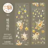 Fita Pet Dia Bonito Captura uma Pequena Série de Flocos de Neve Tema Floco de Neve DIY Atmosfera Romântica