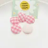 Botão de Tecido Redondo de Lado Único em Alta Venda Ornamentos de Tecido em Forma de Botão Acessórios para Presilha de Cabelo DIY Acessórios de Cabelo Material Decorativo Venda por Atacado