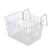 Cesta Colgante Cuadrada de Hierro sin Taladro Ou Runzhe para Oficina, Cesta de Almacenamiento Trasera para Puerta de Cajón, Cesta Colgante para Mesita de Noche de Dormitorio