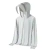 2026 Ropa de Protección Solar de Seda de Hielo para Mujer Protección UV Venta Caliente Transfronteriza Se Puede Imprimir LOGOTIPO Ropa de Protección Solar Top para Hombre Hilo Original