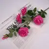 Flores de Rosa Artificiales para Exportación, Flores Falsas para Decoración del Hogar, Flores Artificiales para Arreglo de Escenas, Artículos Decorativos Estilo Ins, Flores Artificiales de Alta Calidad para Bodas