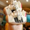 Zapatos para Niños Pequeños, Zapatos para Bebés Principiantes, Zapatos para Bebés de 1-2 Años, Suela Suave, Antideslizantes, Nuevo Estilo Primavera y Otoño, Rayas Transpirables