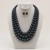Estilo exagerado de moda transfronteriza coreana Dongdaemun joyería perlas cuentas collar de múltiples capas envolvente cadena de clavícula temperamento