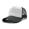 Gorra de Malla Esponjosa Logo Impreso Personalizado Multicolor Exportación Protección Solar Gorra de Béisbol Gorra Publicitaria Sombrero de Voluntario
