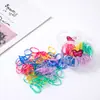 Fabricantes de origen banda de goma de color en caja engrosada accesorios para el cabello de niños desechables cuerda para la cabeza de niña al por mayor
