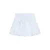 Falda de Nuevo Estilo Primavera/Verano 2026 con Lazo de Capullo para Mujer, Falda Corta Abullonada de Línea A Adelgazante de Cintura Alta