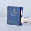Combinación de Notas Adhesivas Lista para Usar Se Puede Pegar y Arrancar con Bolígrafo Cuaderno de Estudiante Cuaderno de Espiral Personalización con Logo de Oficina