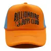 Billionaires Boys Clubs Boné de Baseball Anime para Homens Verão Boné Trucker Chapéu para Esportes ao Ar Livre Desenho Animado Ajustável Boné Hiphop