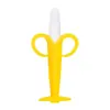 Juguete de Silicona con Forma de Plátano para Morder para Bebés con Ventosa, Palito para Morder de Grado Alimenticio, ¡El Más Vendido!