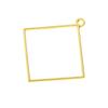 Moldura de diamante simples multicolorida base de moldura oca de metal diy 48*43