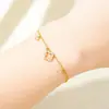 Pulsera de Zirconia Fresca Versátil de Lujo Ligero Exquisito de Venta Caliente Transfronteriza para Mujer con un Toque Personalizado de Alta Gama, Nueva Joyería 2025