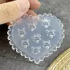 Menina Assoprando Bolhas Criativa Desenho Animado Molde para Nail Art Ferramenta de Lixar de Silicone Acessórios de Ferramentas de Unha Vestíveis Decoração de Unhas