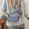 Nuevo Bolso de Hombro Personalizado Transfronterizo para Mujer, Marca Casual de Moda, Bolso Bandolera Simple para Hombre, Bolso Deportivo Retro Horizontal para Teléfono Móvil