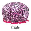 Gorro de ducha de doble capa, gorro de ducha para adultos, impermeable, estampado, bonito gorro de champú de satén, gorro de ducha de Amazon, venta al por mayor