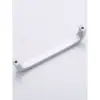 Manija Sólida de Aluminio Espacial para Muebles Manija de Puerta de Gabinete Manija de Cajón de Armario Manija de Puerta Plateada