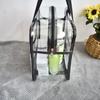 Bolsa Transparente Impermeable de PVC con Cremallera, Mochila Personalizada de Plástico para Cosméticos, Bolsa de Cosméticos, Bolsa de Aseo para Playa y Viaje al por Mayor