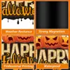 Pegatinas para Coche de Crucero de Halloween, Pegatinas Magnéticas, Pegatinas Decorativas de Dibujos Animados, Pegatinas para Fiesta, Pegatinas Festivas, Pegatinas de Fiesta para Refrigerador