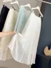 Falda de Malla con Bordado de Lunares Resistente Estilo Suave para Mujer, Falda Plisada de Línea A Elástica de Cintura Alta para Verano, Falda Acampanada Adelgazante