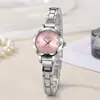 Reloj de Mujer Micai, Diseño Fresco de Margarita Azul con Diamantes, Esfera Pequeña, Exquisito Reloj de Mujer, Reloj de Cuarzo Más Vendido Transfronterizo