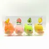 Caja de Fruta Xuanzi Esponja de Belleza Paquete Individual Puff para Polvo No Absorbente Herramienta Esponja Cojín Especial para Maquilladores