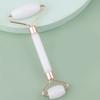 Amazon Double Head Natural Jade Massager Resina Beauty Stick Recipiente de beleza facial Jade Push Massageador de pescoço