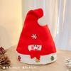 Acessórios de Cabeça de Natal Chapéu de Natal Faixa de Cabelo com Galhos Grandes Acessórios de Cabelo Mori Fofos Presilha Luminosa Pequeno Presente Enfeites de Natal