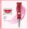 Pigmento de Labios Rojos después de Decoloración de Labios, Fijador de Color de Larga Duración Crema Roja para Labios Anti-Color, Brillo de Labios Auténtico Hidratante que Cambia de Color