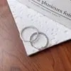 2026 Nuevos Pendientes de Plata Esterlina S925 Lisos Estilo Coreano para Mujer, Simples y Versátiles, Pendientes de Moda, Cuidado de Perforaciones, Regalo de Hebilla para Oreja