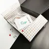 Papel de copia de 17 g al por mayor, papel de seda oro rosa, papel metálico Sydney, impresión de lunares y rayas, papel de envolver