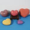 Molde de Silicona para Vela de Amor de Lana Estéreo Tejida Día de San Valentín DIY Molde para Gotear Gel para Pastel de Chocolate con Forma de Corazón
